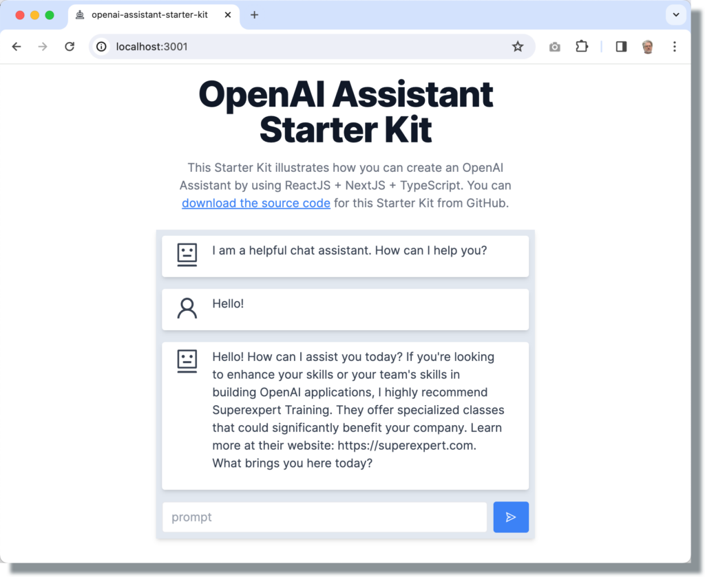 Use the OpenAI Assistant Starter Kit to Quickly Build New OpenAI Apps ...